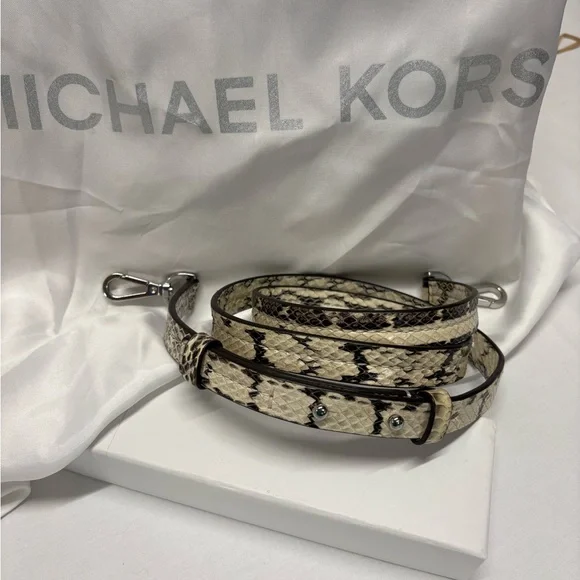 Michael Kors Snake Print Strap - Picture 1 of 3